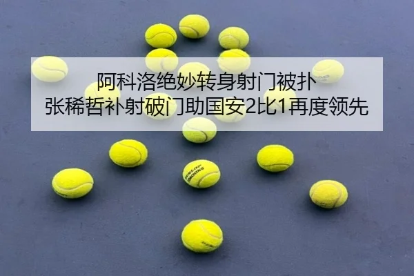 阿科洛绝妙转身射门被扑 张稀哲补射破门助国安2比1再度领先(kaiyun)